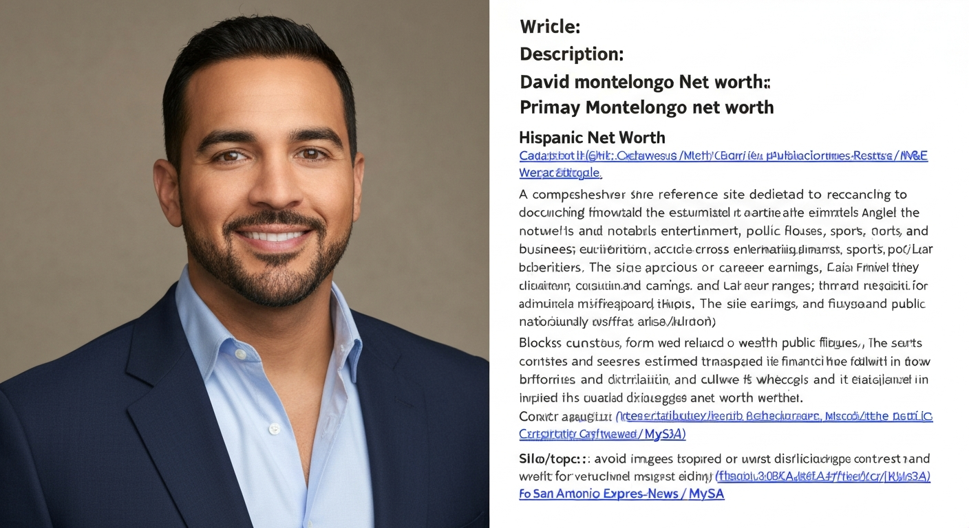 Portrait/publicity photo of David Montelongo, San Antonio real-estate investor and Flip This House cast member